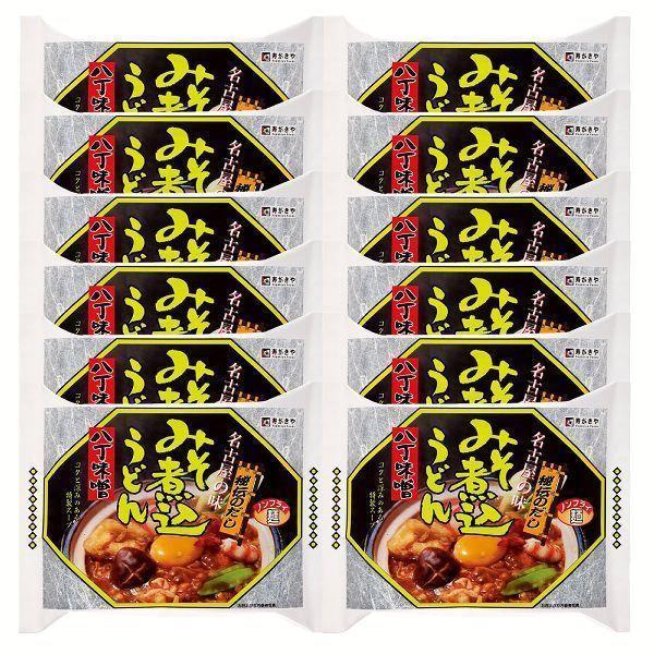 スガキヤ 味噌煮込み 即席八丁味噌煮込うどん 12食 名古屋 即席麺 ノンフライ麺 スガキヤうどん インスタント 本格 秘伝のだし 八丁味噌 寿がきや食品 * (B)