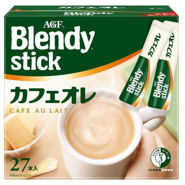 AGF Blendy stick カフェオレ 27本入 5箱セット AGF ブレンディスティック カフェオレ 27本 ブレンディ 個包装