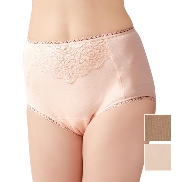 CERVIN インナー 下着 パンツ 深ばき 安心ショーツ 綿100% セット 2色 