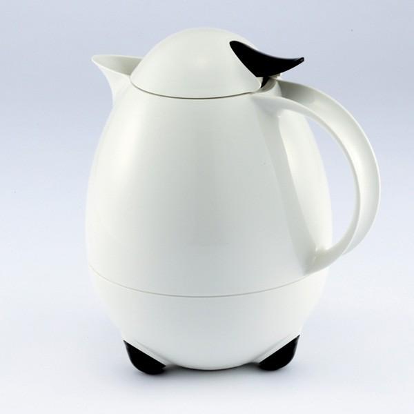 Leifheit ライフハイト 卵型 魔法瓶 保温 保冷 卓上 おしゃれ ポット ライフハイト コロンブスポット ホワイト 613 こだわり雑貨本舗 通販 Yahoo ショッピング