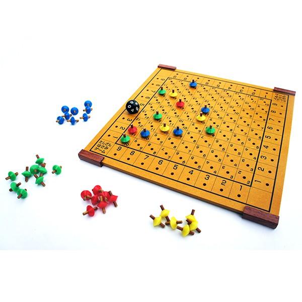 そろばん ゲーム 脳トレ 知育木具 日本製 たしざん 九九はさみゲーム Da 500 こだわり雑貨本舗 通販 Yahoo ショッピング