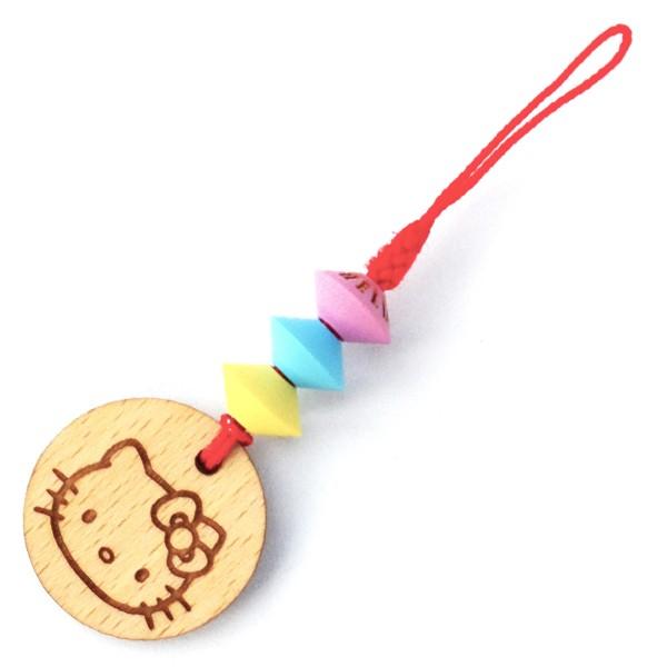 ストラップ ハローキティそろばん玉ホルダー KTY-38