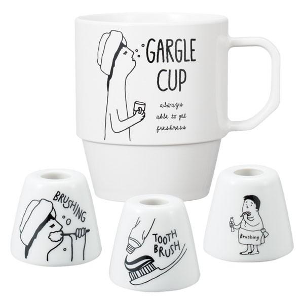 コップ 歯ブラシホルダー セット 洗面所 可愛い 日本製 ドゥードゥルコップ Ugai ドゥードゥル歯ブラシホルダー 3個セット 308s こだわり雑貨本舗 通販 Yahoo ショッピング