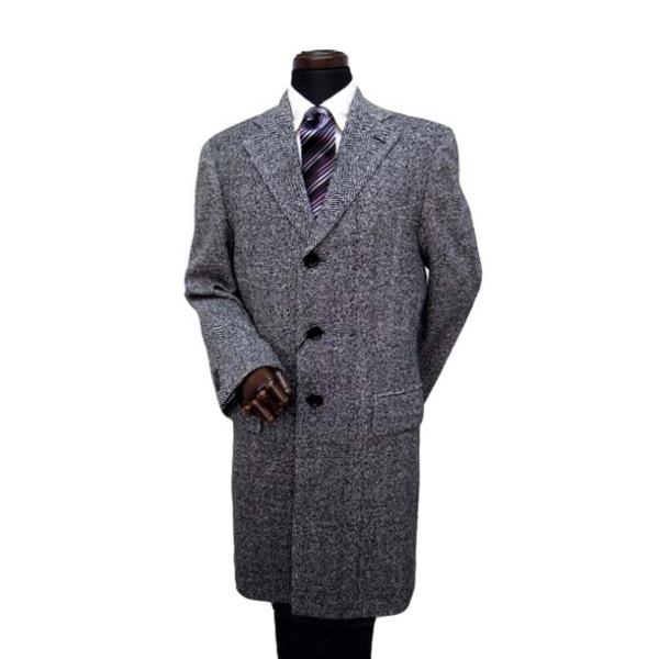 30 Offセール ヒッキーフリーマン メンズコート チェスターコート カシミヤ混 白黒 ヘリンボーン織 ロングコート 660 Buyee Buyee Japanese Proxy Service Buy From Japan Bot Online