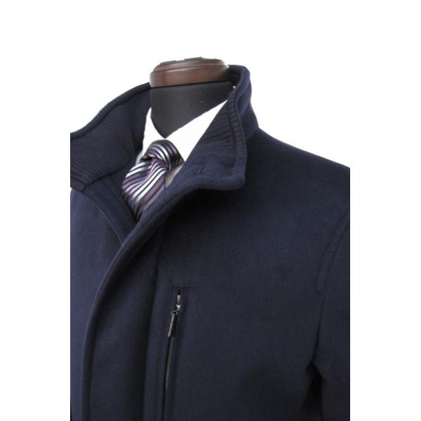 カシミヤ100 メンズコート ハーフコート ジャケット ハーフコート Xl ネイビー フィールドコート Htc4 Ed こだわり工房 M ヒッキーフリーマン スタンドカラー L Xl