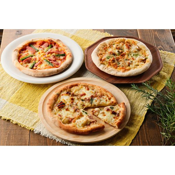 [Release date: March 28, 2025]淡路島の食材・えびすもち豚にこだわった冷凍ピザで、生地はフランスパンベースで歯ごたえのあるもっちり系。淡路島特産の玉ねぎとの相性も抜群で、３枚それぞれ特色のある味をお楽しみいただけ...