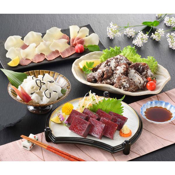 [Release date: March 28, 2025]日本初の国産捕鯨母船「日新丸」の後継船である「関鯨丸」が、日本近海で捕鯨した鯨肉を詰合せにしています。鯨肉は高たんぱくで低脂質、低カロリーな動物性たんぱく源として注目されています。...