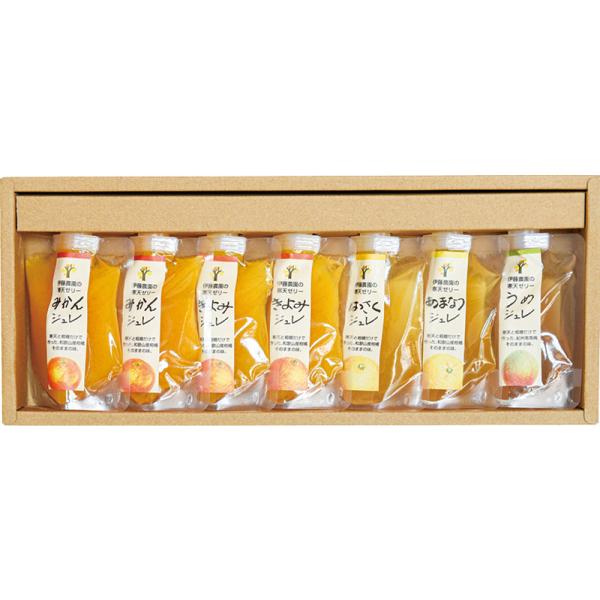 お中元 伊藤農園 フルーツ寒天ジュレ7個ギフトセット V7073048 常温（送料無料）直送