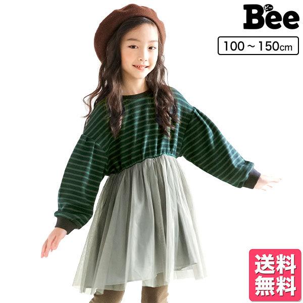 チュール切替えワンピ 韓国子供服 キッズ アウトレット Sbb019cle 子供服bee 通販 Yahoo ショッピング