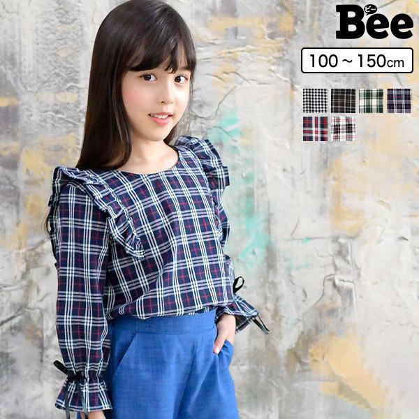 新品含 女の子 トップス 6点 130 新品天竺無地 フリル半袖Tシャツ/100