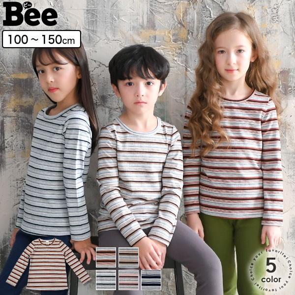 長袖トップス 韓国子供服 韓国こども服 Bee キッズ 男の子 カットソー ボーダー 秋 冬 春 100 110 1 130 140 150 Taa 子供服bee 通販 Yahoo ショッピング