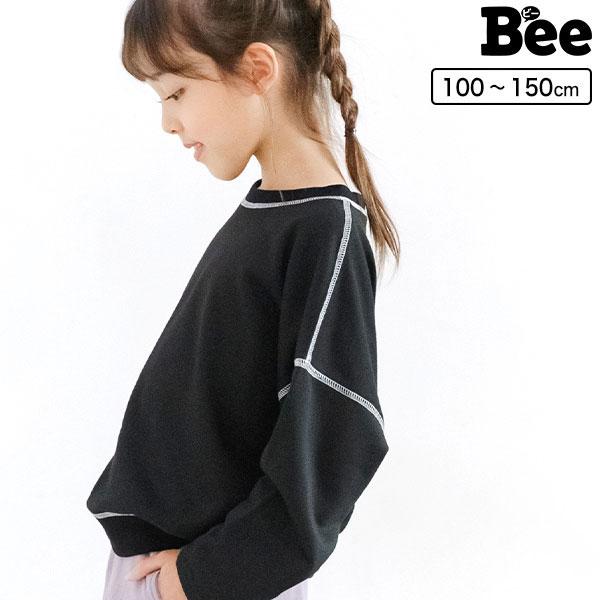 ステッチトレーナー 女の子 男の子 子供服 こども服 子ども服 キッズ 春 秋 冬 100 110 1 130 140 150 長袖 トレーナー Taa 子供服bee 通販 Yahoo ショッピング