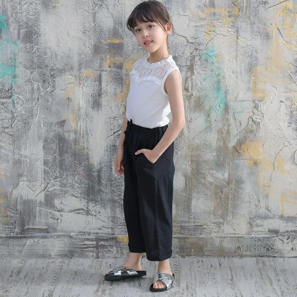 半額クーポンで500円 ノースリーブトップス 韓国子供服 韓国こども服 Bee 女の子 キッズ ノースリーブ 無地 カラバリ 春 夏 Tcc 子供服bee 通販 Yahoo ショッピング