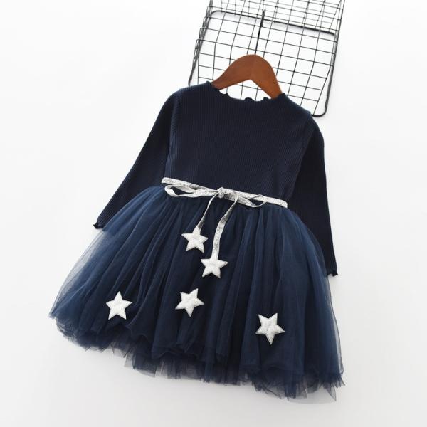 予約 春新作 キッズ ワンピース 切替チュールワンピース チュールスカート 子供服 女の子 ジュニア 可愛い 星リボン付き 長袖ワンピース 5色 韓国 子供服 Buyee Buyee 日本の通販商品 オークションの代理入札 代理購入