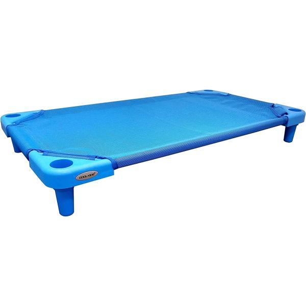 他サイト： お昼寝コット スタンダードサイズ スタキング式｜午睡コット 保育園 託児所 お昼寝保育 お昼ねコット おひるねコット  小さいサイズ 　スタッキングの商品画像