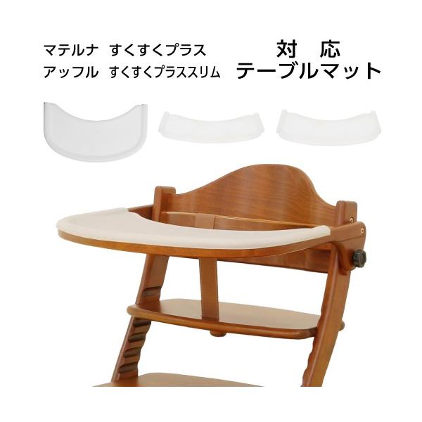 ●すくすく用：約幅50×奥行き30×高さ1.6cm●すくすくスリム・すくすくローチェア用： 約幅45×奥行き28×高さ1.6cm●アッフル・マルテナ用：約幅50.5×奥行き28.5×高さ1.5cm素材 シリコン生産国 中国注意点 撮影状況や...