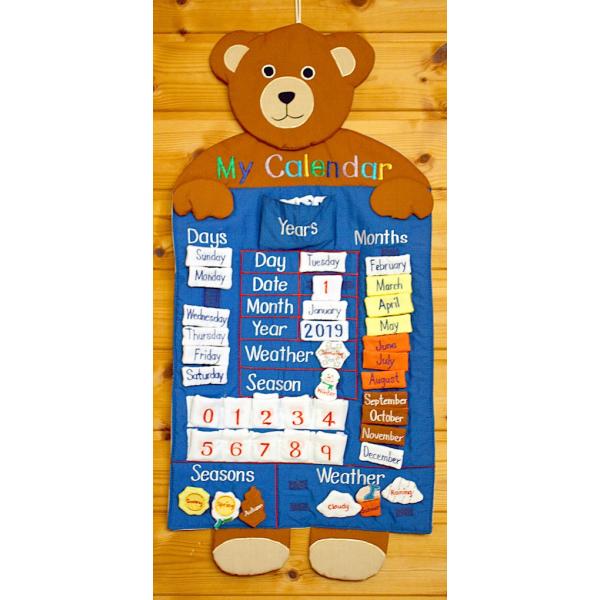 布絵本 布の万年カレンダー My Calendar ベアズマイカレンダー Enjoy Englishシリーズ 英語教育 Buyee Buyee บร การต วกลางจากญ ป น ซ อจากประเทศญ ป น