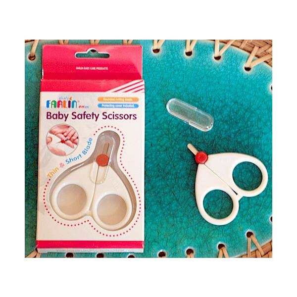 ♪赤ちゃんのデリケートなつめをやさしくケア!!♪安全な爪きりばさみです