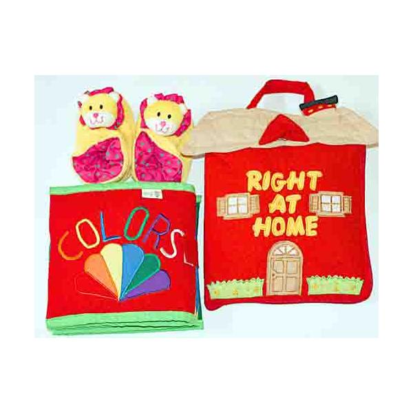 zG{ RIGHT AT HOMECOLORSSHAPES BOOKƂ܂tAj}[V[Y@WCtMtgZbg