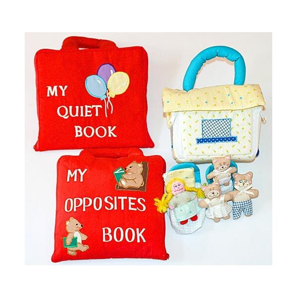 zG{   MY QUIET BOOK o[ MY OPPOSITES BOOK hイp ܂t z̃vCnEX ̏̎qƎOĈ vC [MtgZbg