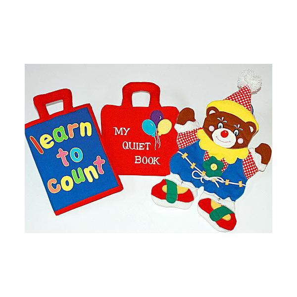 zG{ MY QUIET BOOK o[-learn to count-܂tnhpybg NExA t@^CEvC&amp;[MtgZbg