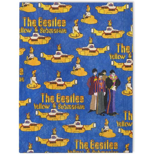 ブックカバー フリーサイズ サイズフリー 文庫本 新書 漫画 単行本 辞書 コミック ギフト アーティミス ビートルズ イエローサブマリン FFSBCL-BE2
