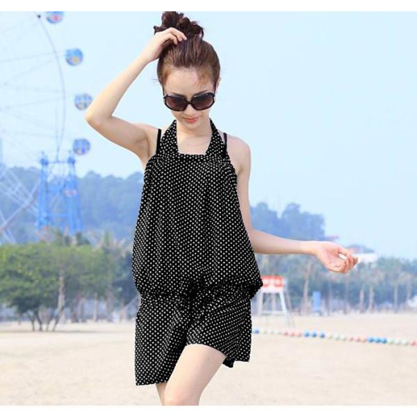 水着 レディース ワンピース 水着 体型カバー ビキニ 3点セット ドット柄 ラッシュガード 大きいサイズ スイムウエア 女性用 ママ用 送料無料 Buyee 日本代购平台 产品购物网站大全 Buyee一站式代购 Bot Online