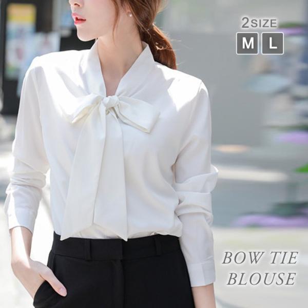 COYSEIO BOW BLOUSE シャツ ブラウス BOW BLOUSE WHITE - coyseio