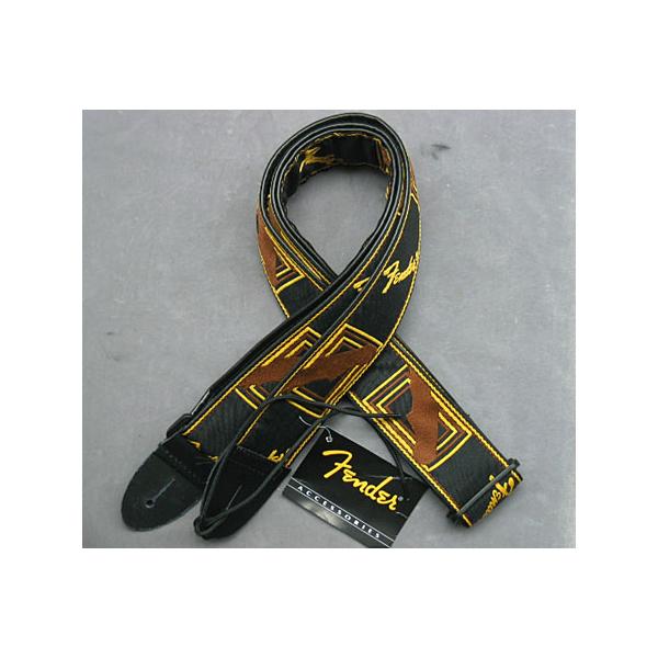 Fender 2" Monogrammed Strap Black/Browni`OX֔jtF_[@M^[Xgbv