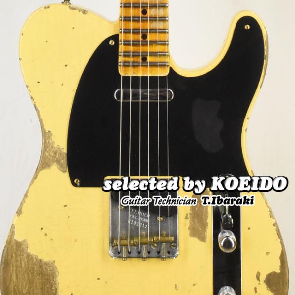 fender custom shop 52 Telecaster Relic 2010年製 調整済み テレキャス レリック カスタムショップ 　エレキ　ギター (0220319118) Fender Custom Shop 52 Telecaster Relic -Aged Butterscotch Blonde