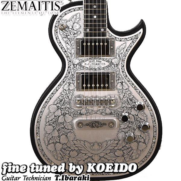 ZEMAITIS Metal Front Series MFG-AC-24 BK ゼマイティス 日本製エレキ
