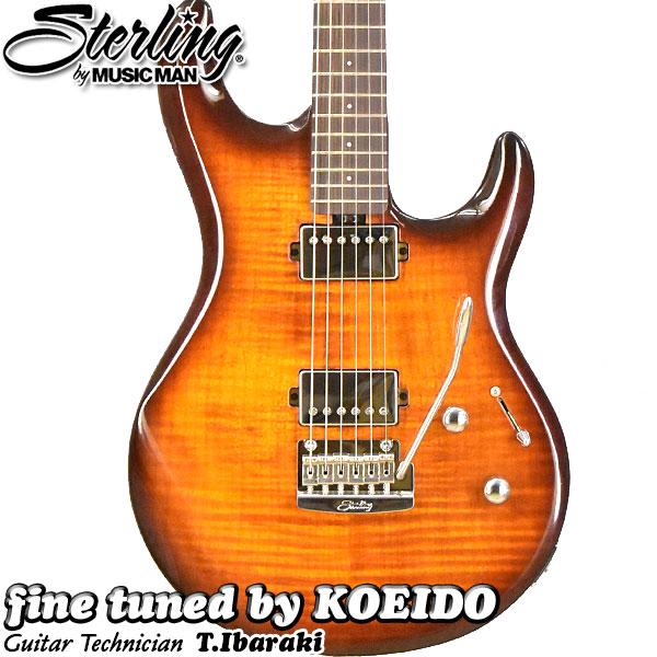 Music Man Sterling by MUSICMAN LK100 Hazel Burst LUKE Steve