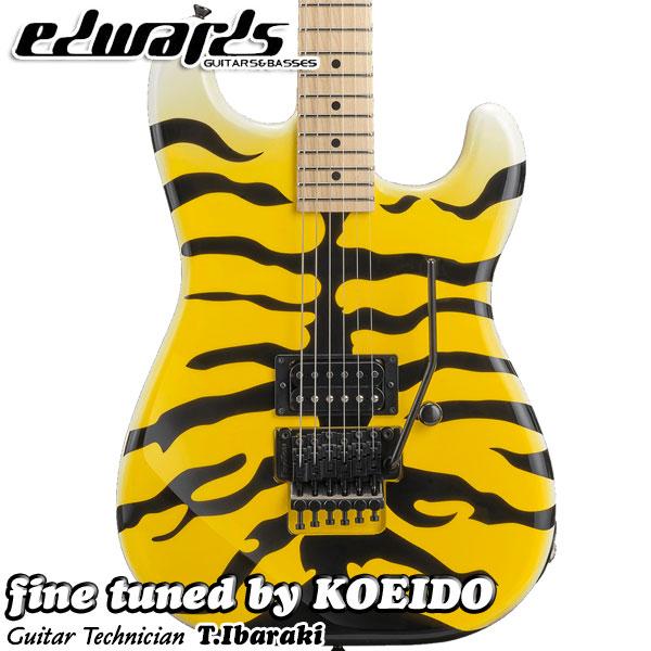 EDWARDS E-YELLOW TIGER [GEORGE LYNCH ジョージ・リンチ・モデル] （アウトレット特価）エレキギター 超PayPay祭
