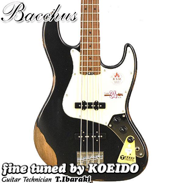 Bacchus エレキベース 4弦 WL4-AGED/RSM BLK-AGED WL4-AGED/RSM BLK-AGED (Bacchus)