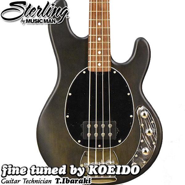 Music Man Sterling by MUSICMAN S.U.B Series RAY4 TRANS BLACK SATIN