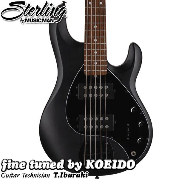 Sterling by MUSICMAN S.U.B Series RAY5HH Stealth Black (アーニー 