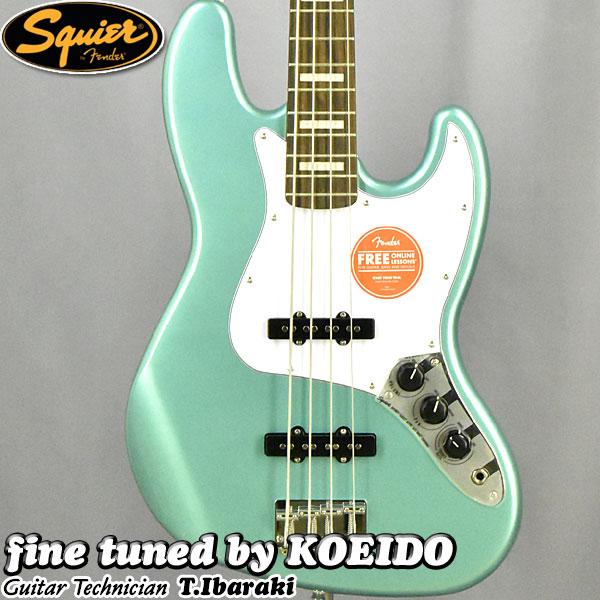 Squier Squier Affinity Active Jazz Bass LRL Mystic Sea Foam Green