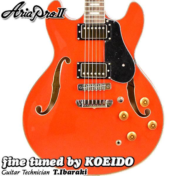 Aria Proll ProII TA-200 RD （スペア弦付き）アリア セミアコ エレキ