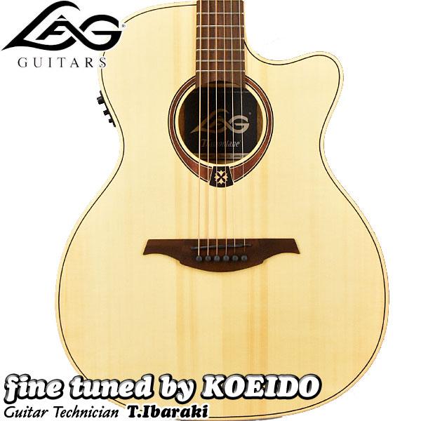 LAG Guitars T70ACE NAT（スペア弦付き）ラグギター アコースティック