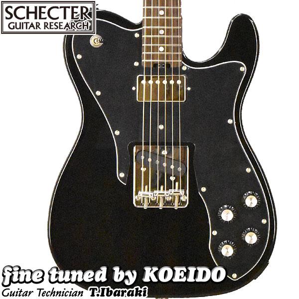 SCHECTER OL PT CTM テレキャスター　カスタムタイプ SCHECTER OL-PT-CTM (BLK/R) ｜イケベ楽器店オンラインストア