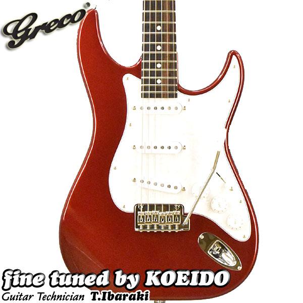 Greco WS-ADV-G Metallic Red (クリップチューナー、ストラップ、スペア弦付き) グレコ　エレキギター 日本製 Made In Japan