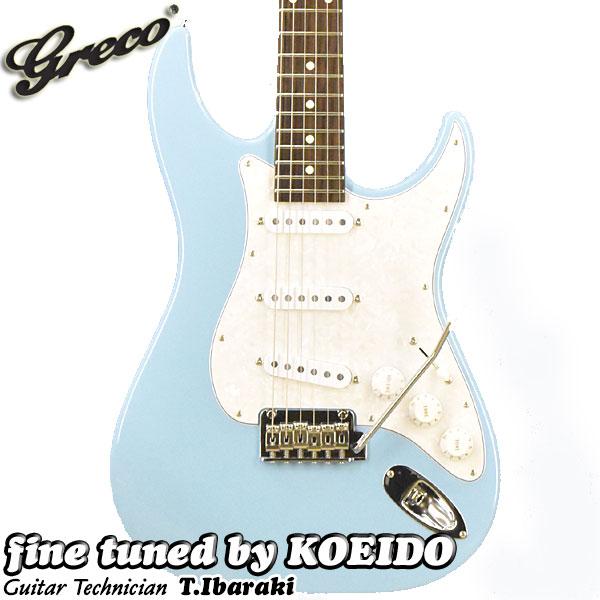 Greco WS-ADV-G Sky Blue (クリップチューナー、ストラップ、スペア弦付き) グレコ　エレキギター 日本製 Made In Japan