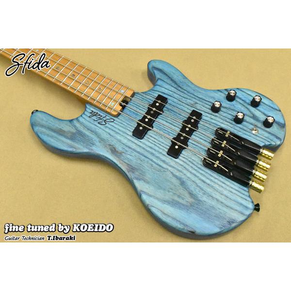 Sfida SHB-800 BL（ストラップサービス中） エレキベース ヘッドレス