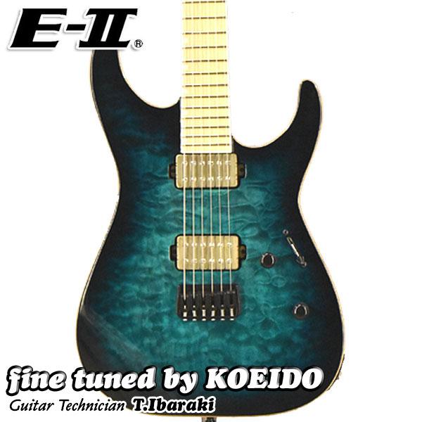 ギター E-II M-II NT HS QM Black Turquoise Burst E-II ( イーツー ) M-II NT HS QM Black Turquoise Burst 送料無料