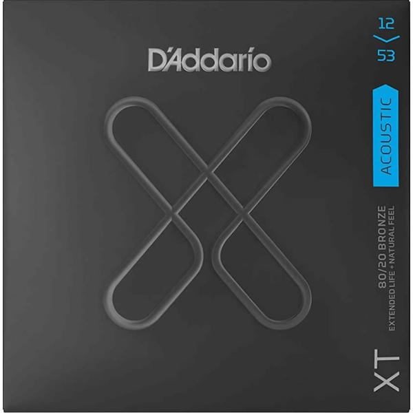 D'addario XTABR1253 Bronze ダダリオ コーティング・アコースティック弦 Light (定形外郵便発送)