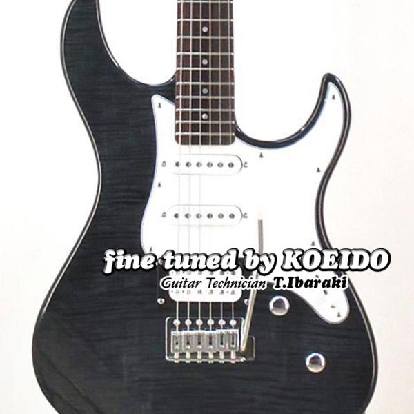 [美品]YAMAHA Pacifica212VFM ストラップ チューナー付き YAMAHA PACIFICA PAC212VFM TBS (クリップチューナー