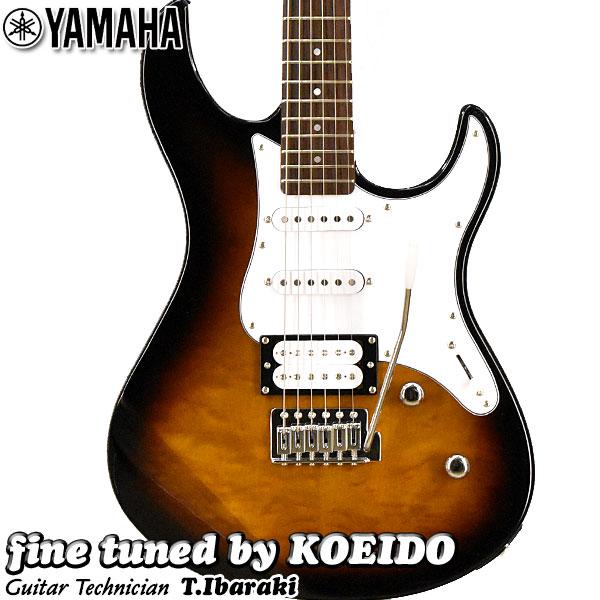 YAMAHA（ヤマハ） YAMAHA PACIFICA PAC212VQM TBS (クリップチューナー