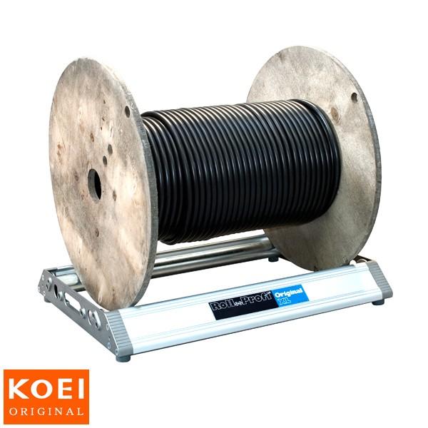 即納】 ケーブルドラムローラー 耐荷重200kg キャスター付き Roll