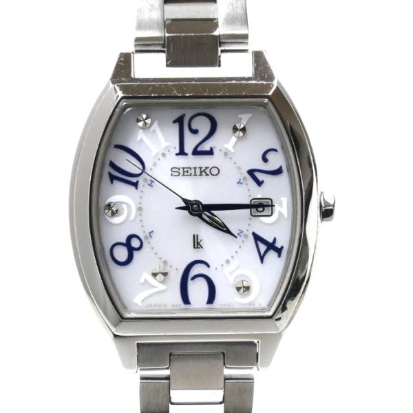 セイコー ルキア 腕時計 1B22-0CF0 SEIKO セイコー ルキア SSVW097/1B22-0CF0 シルバー 電波