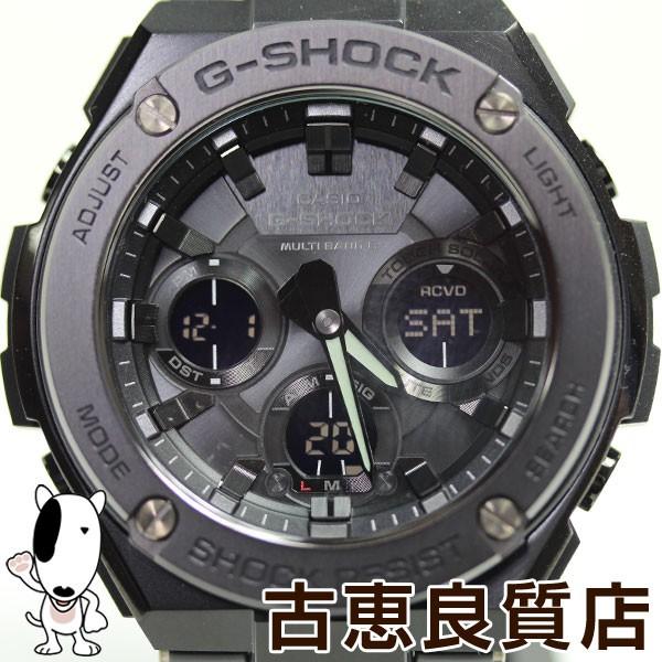 CASIO カシオ ジーショック GST-W110BD-1BJF MT1437 中古・ほぼ新品 CASIO G-SHOCK Gショック メンズ腕時計 Gスチール アナデジ マルチバンド6 電波ソーラー :an18-11-6:古恵良販売 - 通販 - Yahoo!ショッピング